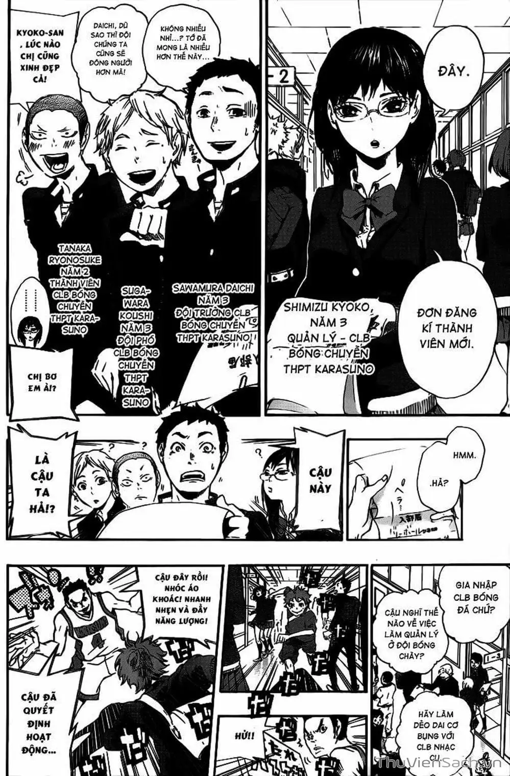 Truyện Tranh Vua Bóng Chuyền Haikyuu trang 6