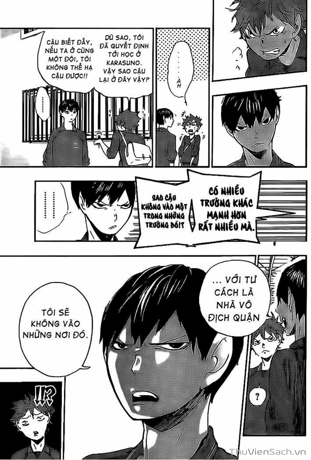 Truyện Tranh Vua Bóng Chuyền Haikyuu trang 6