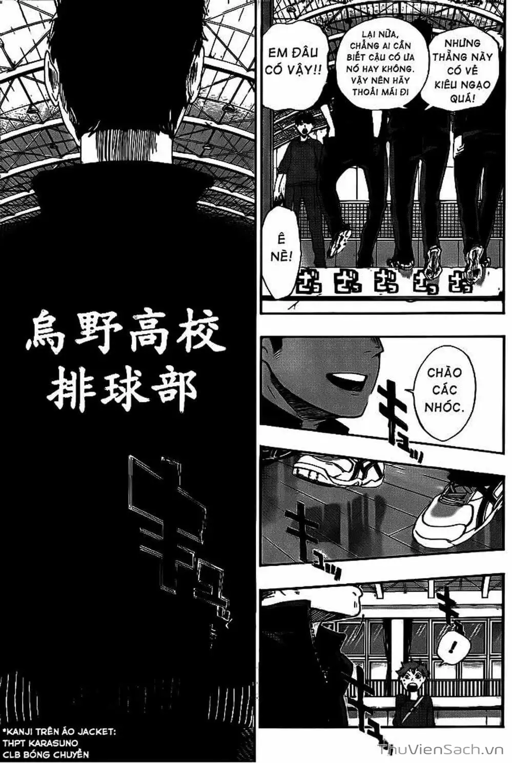 Truyện Tranh Vua Bóng Chuyền Haikyuu trang 6