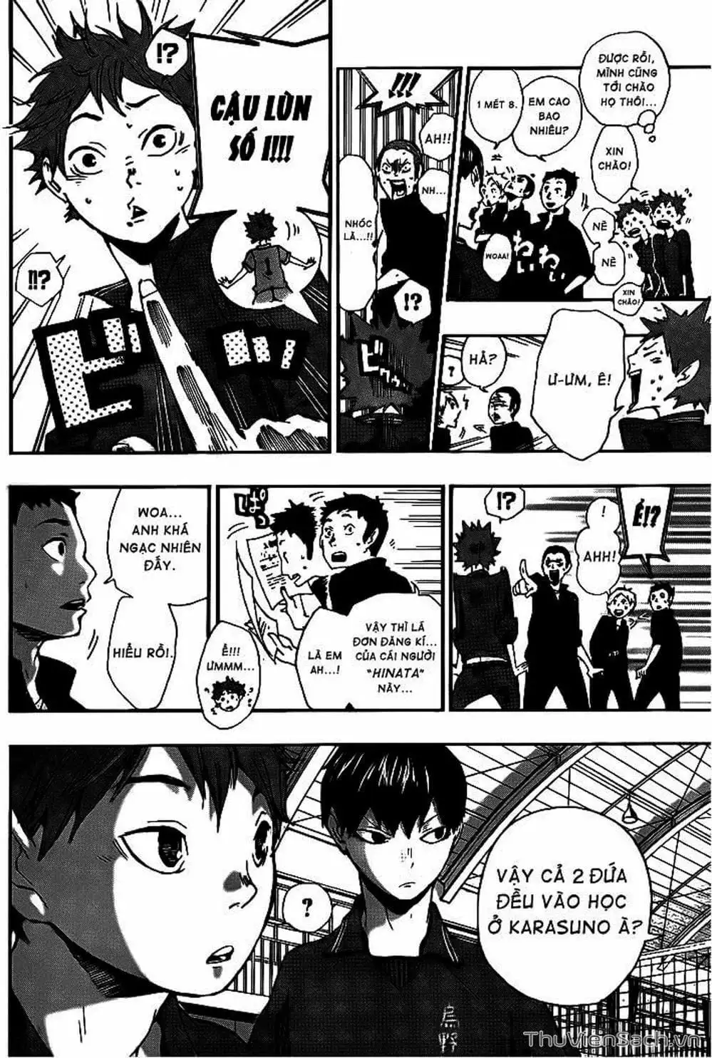 Truyện Tranh Vua Bóng Chuyền Haikyuu trang 6