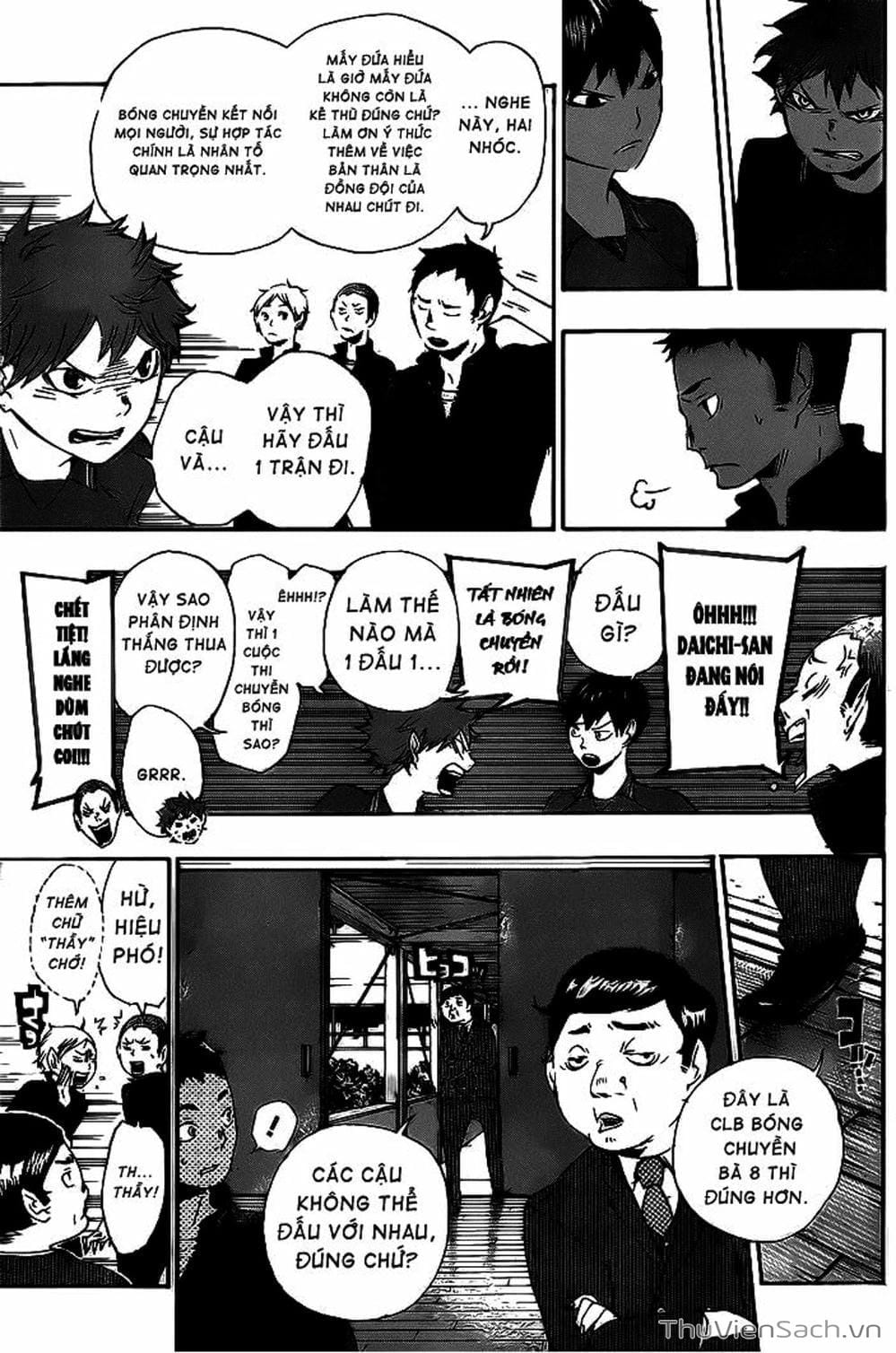 Truyện Tranh Vua Bóng Chuyền Haikyuu trang 6