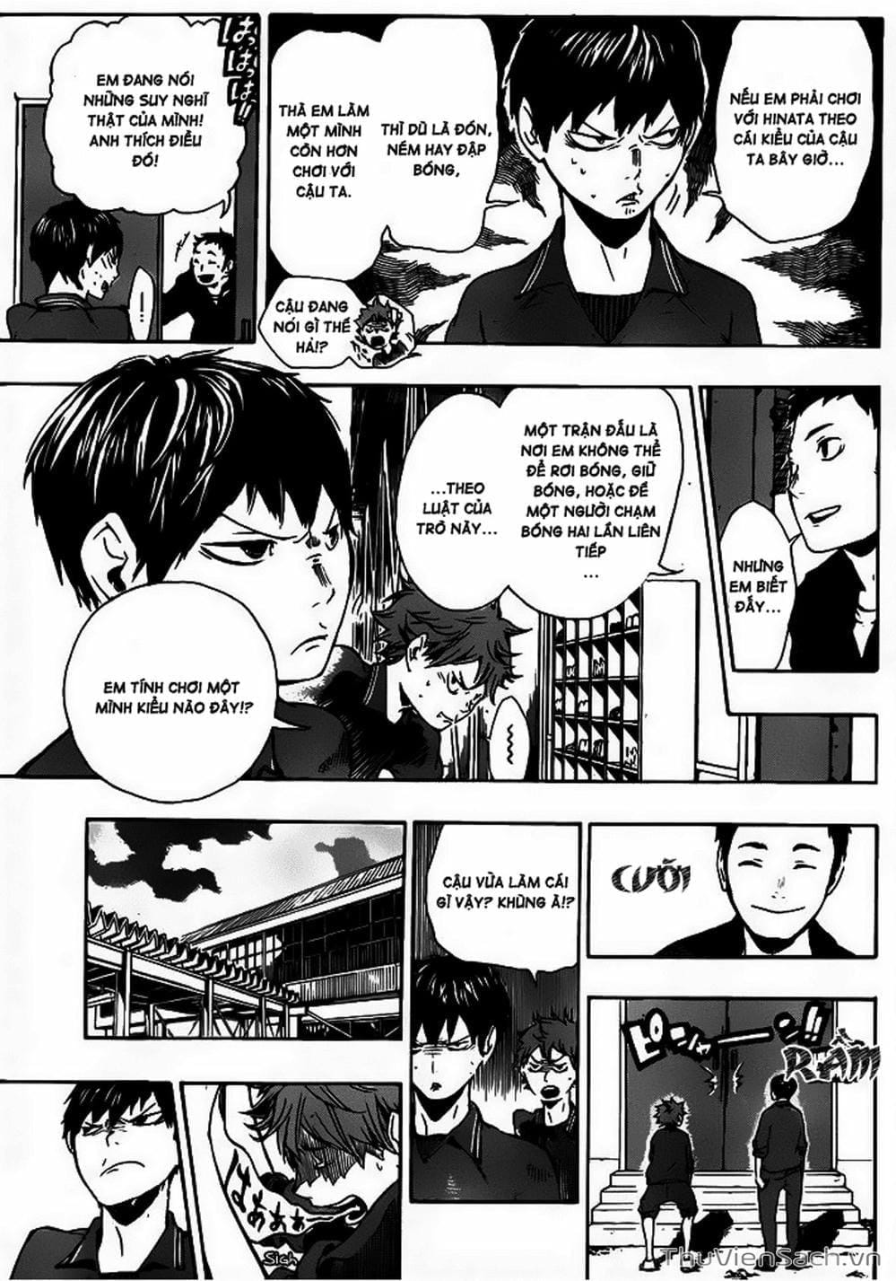 Truyện Tranh Vua Bóng Chuyền Haikyuu trang 6