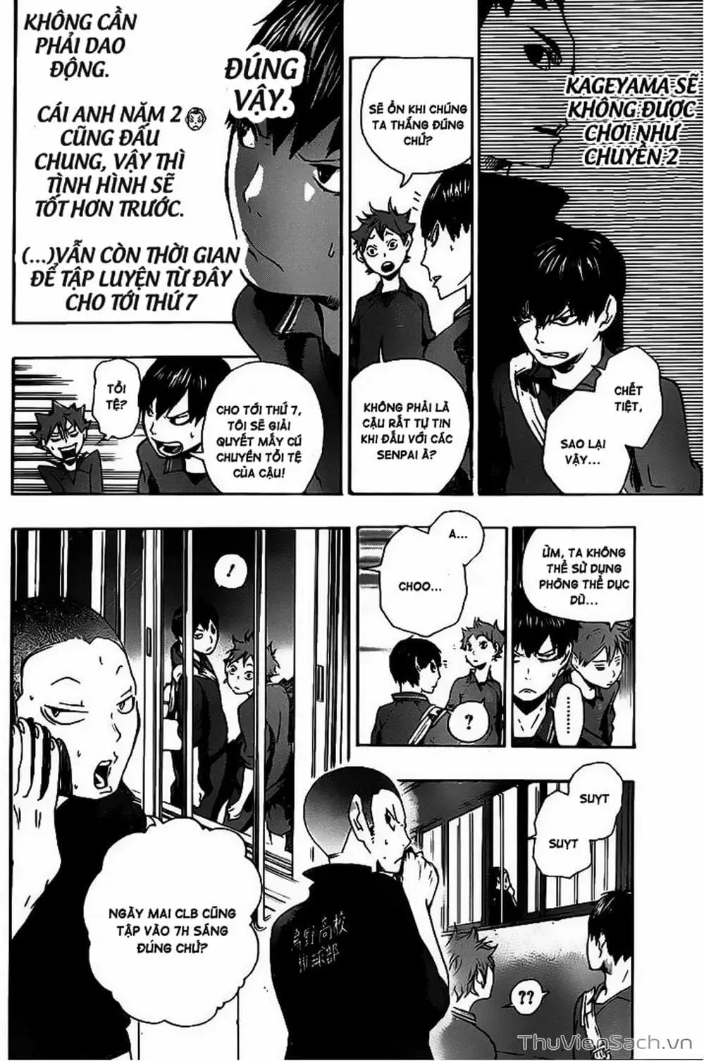 Truyện Tranh Vua Bóng Chuyền Haikyuu trang 6