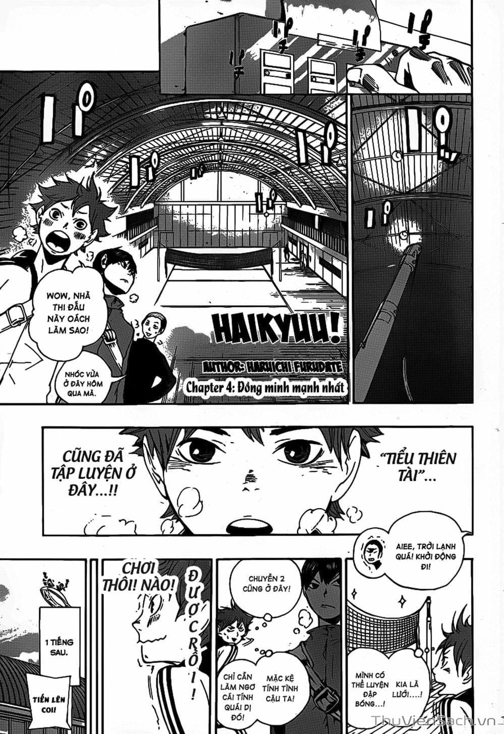 Truyện Tranh Vua Bóng Chuyền Haikyuu trang 6