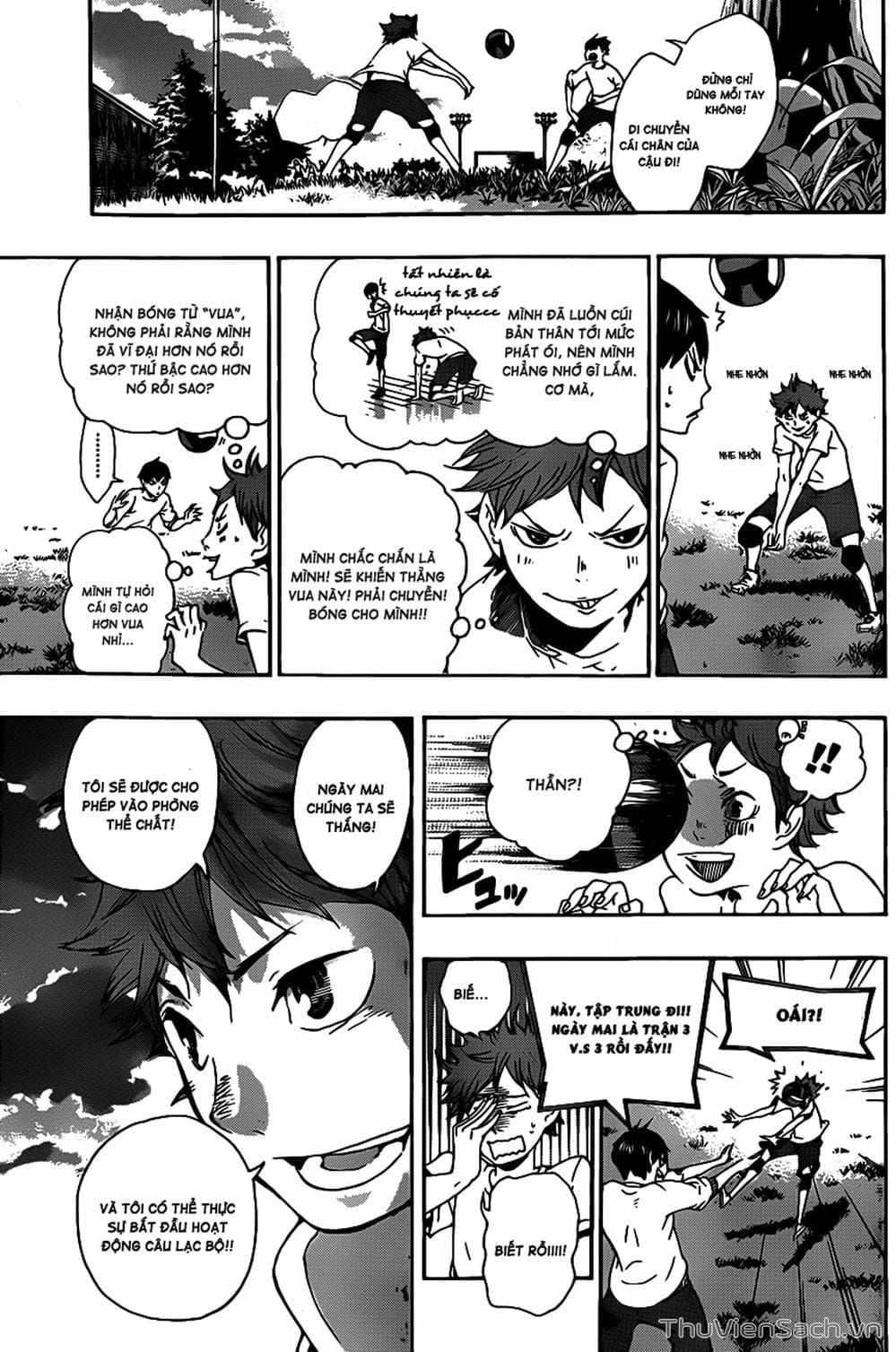 Truyện Tranh Vua Bóng Chuyền Haikyuu trang 6