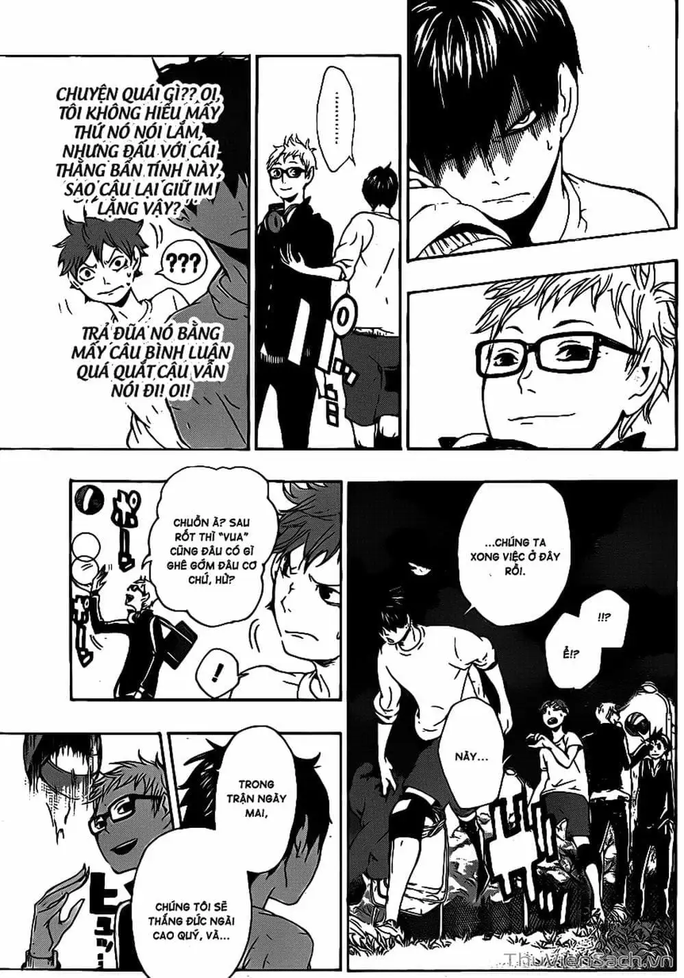 Truyện Tranh Vua Bóng Chuyền Haikyuu trang 6