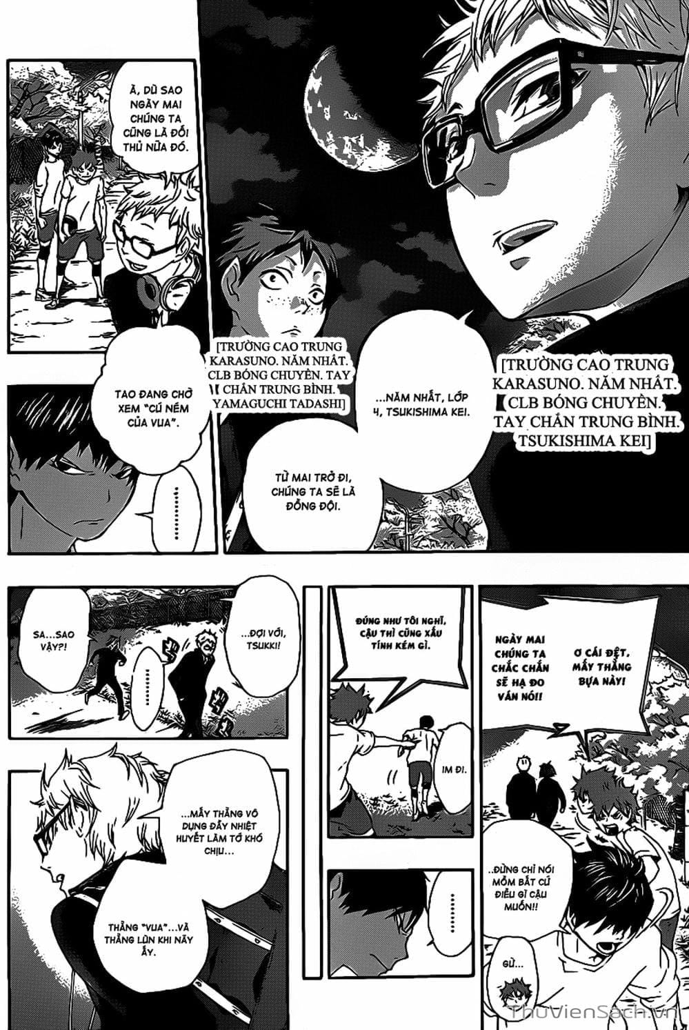 Truyện Tranh Vua Bóng Chuyền Haikyuu trang 6