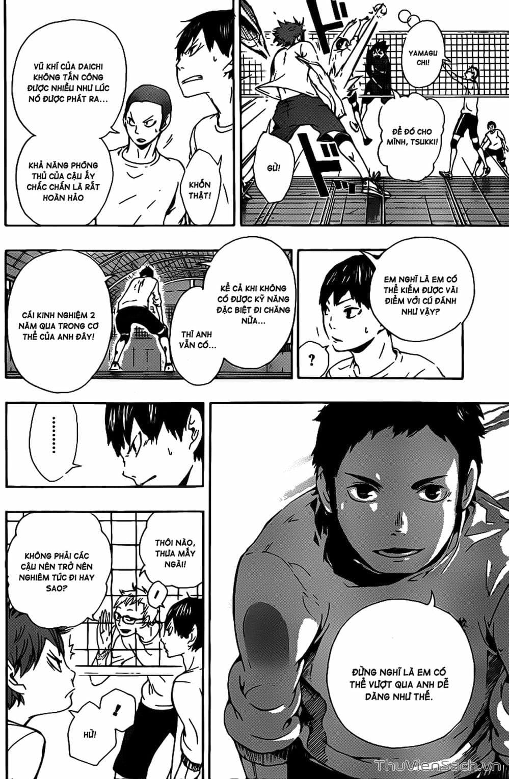 Truyện Tranh Vua Bóng Chuyền Haikyuu trang 6