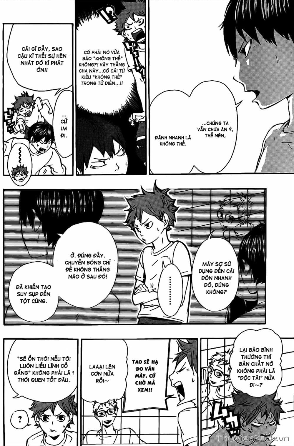 Truyện Tranh Vua Bóng Chuyền Haikyuu trang 6