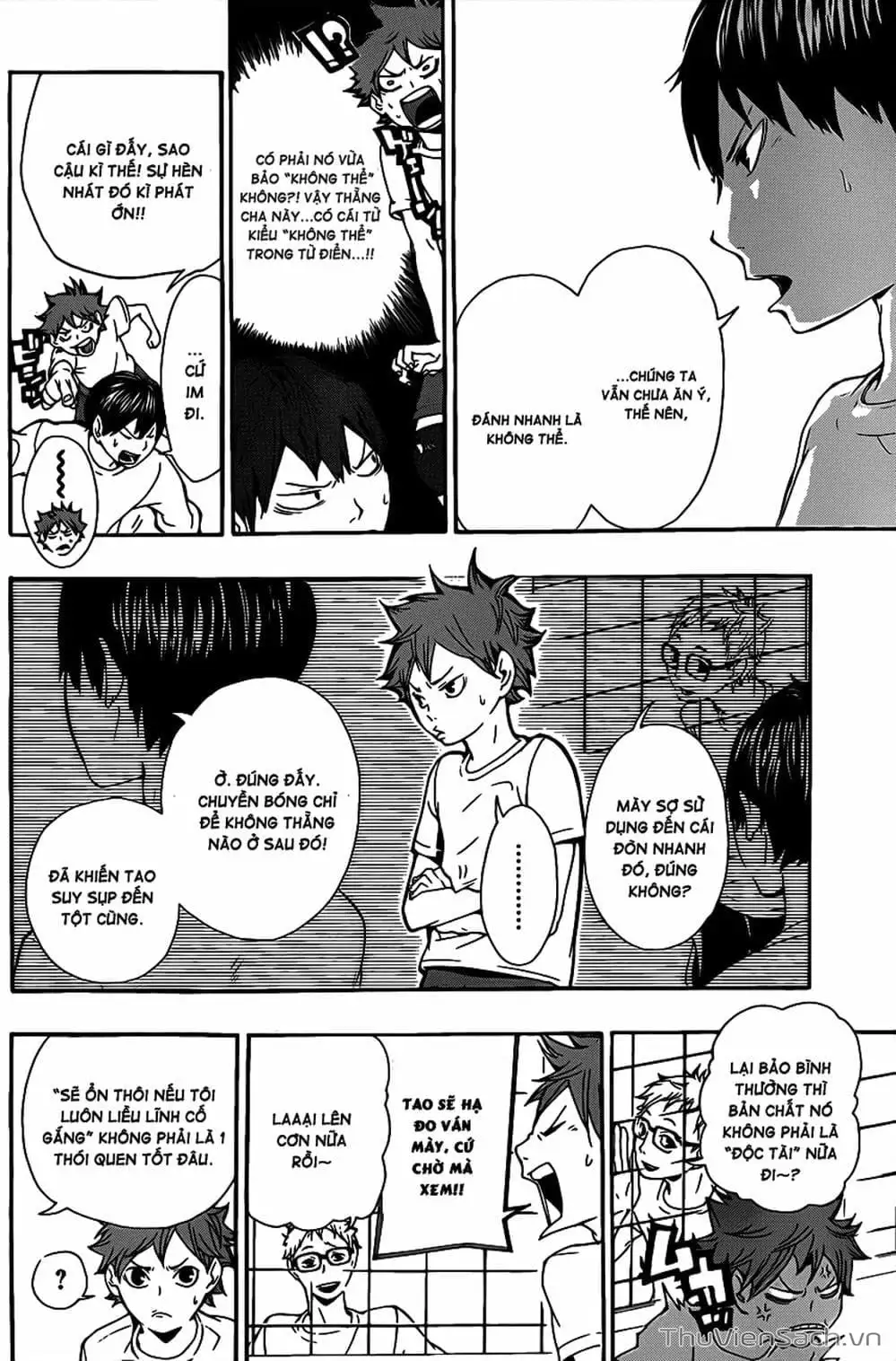 Truyện Tranh Vua Bóng Chuyền Haikyuu trang 6