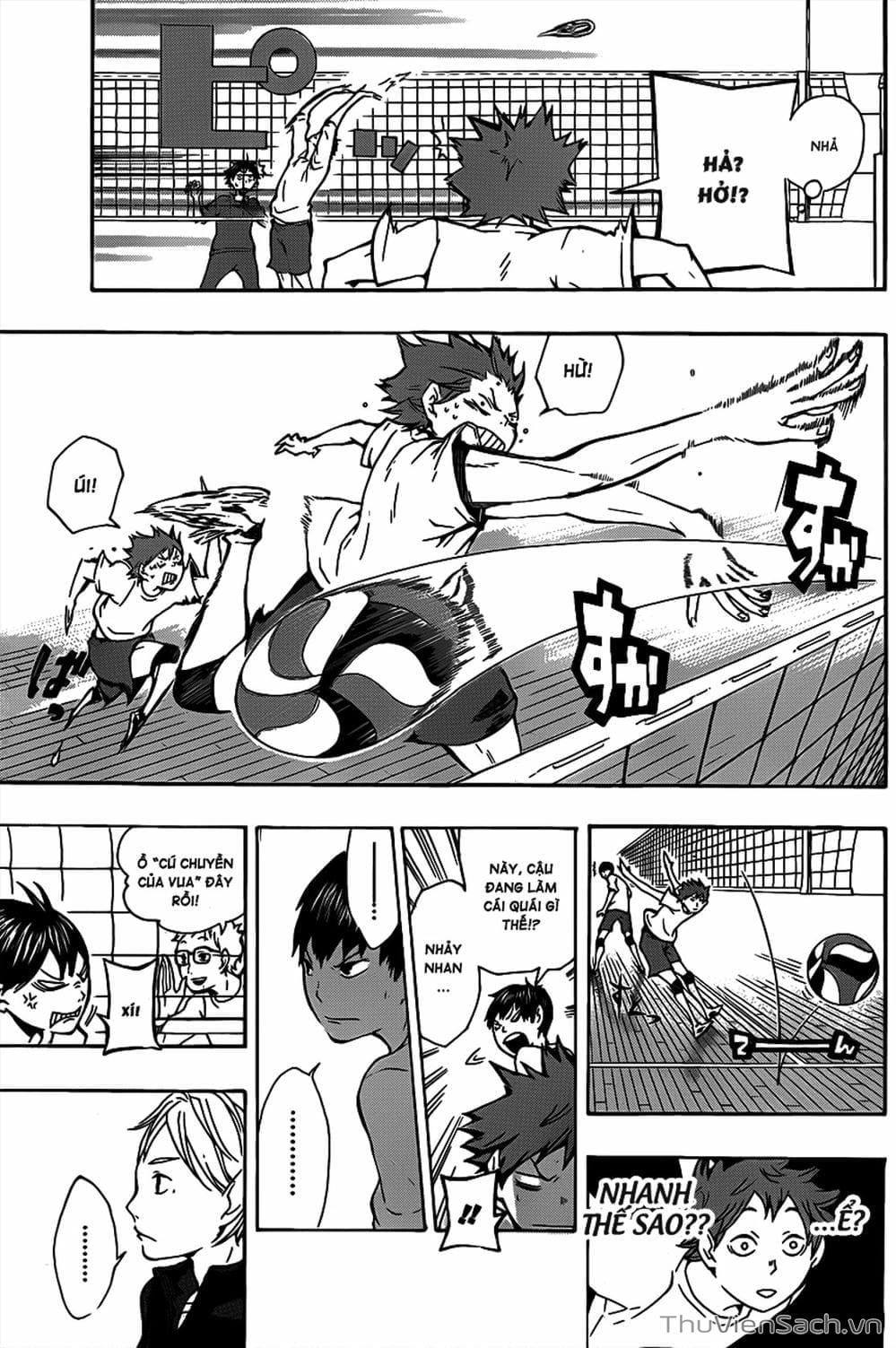 Truyện Tranh Vua Bóng Chuyền Haikyuu trang 6