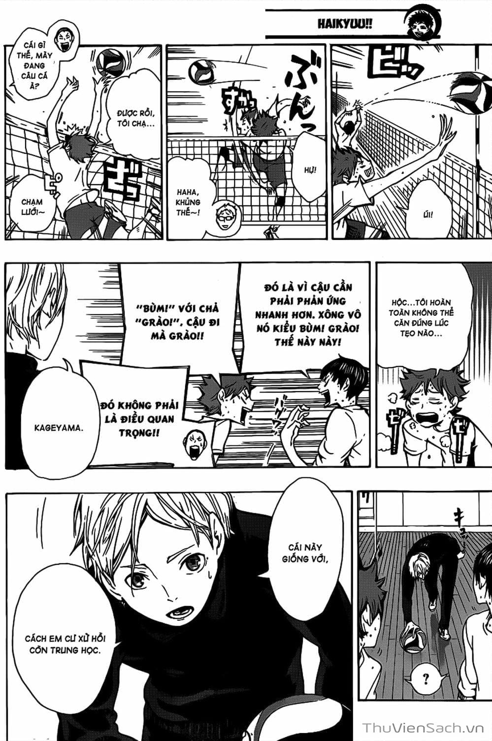 Truyện Tranh Vua Bóng Chuyền Haikyuu trang 6