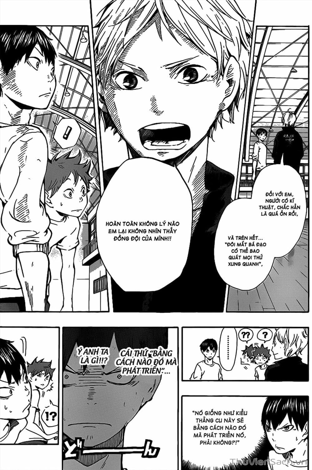 Truyện Tranh Vua Bóng Chuyền Haikyuu trang 6