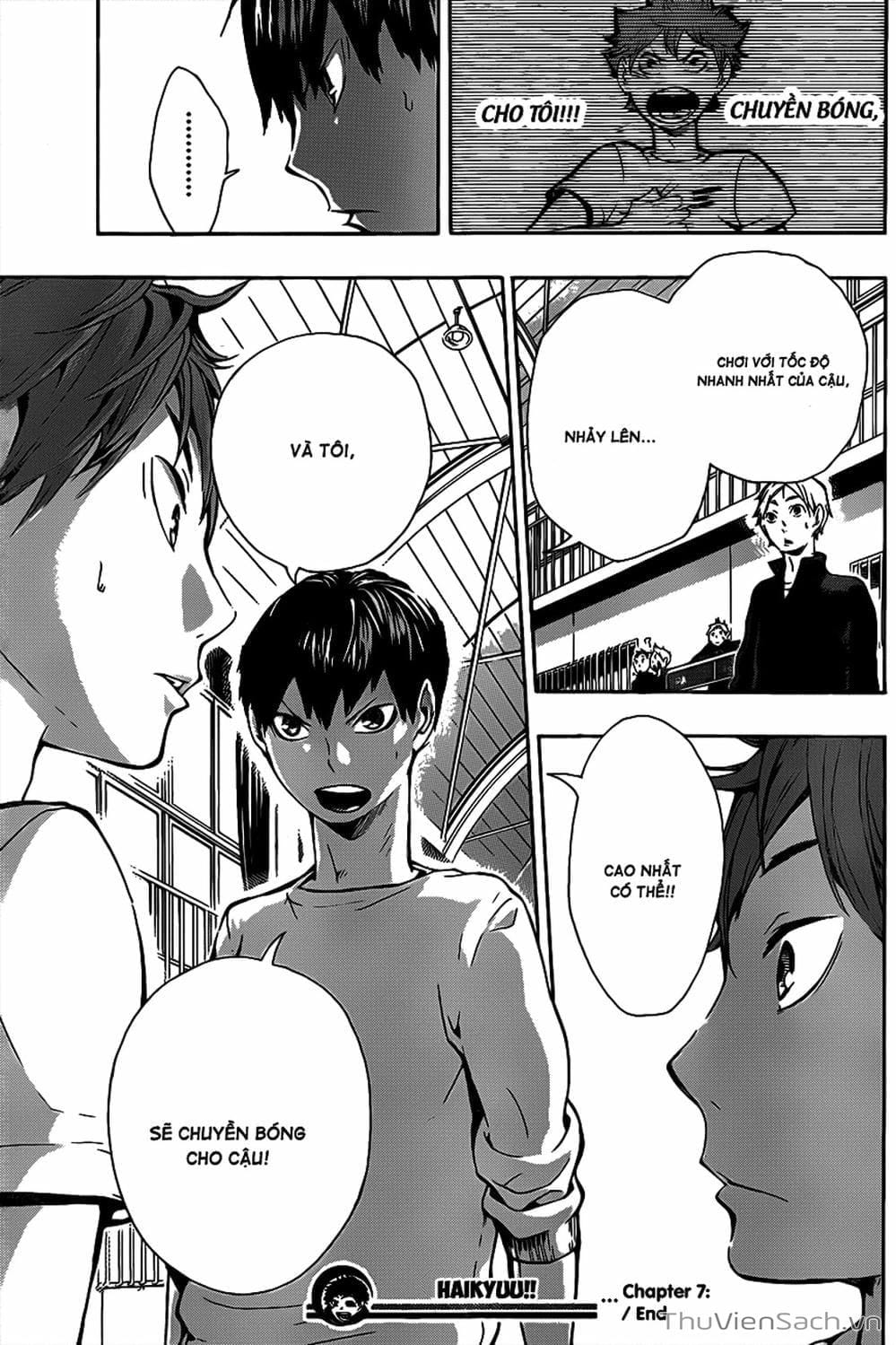 Truyện Tranh Vua Bóng Chuyền Haikyuu trang 6