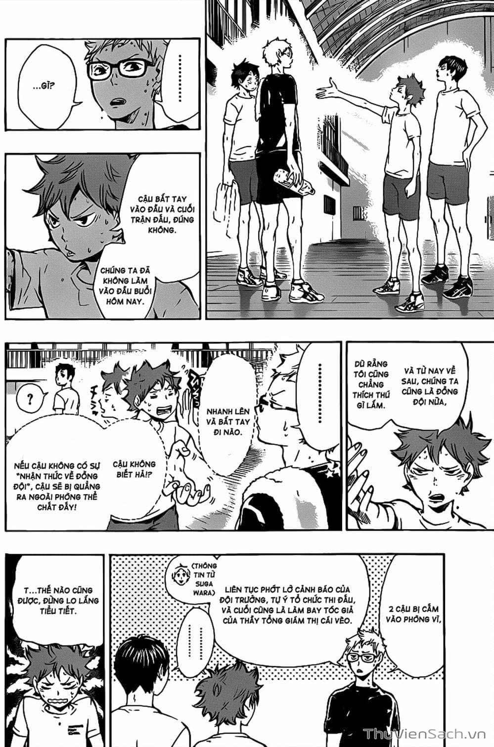 Truyện Tranh Vua Bóng Chuyền Haikyuu trang 6