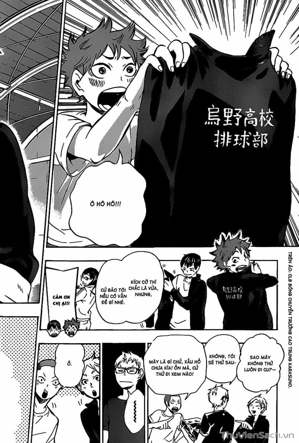 Truyện Tranh Vua Bóng Chuyền Haikyuu trang 6