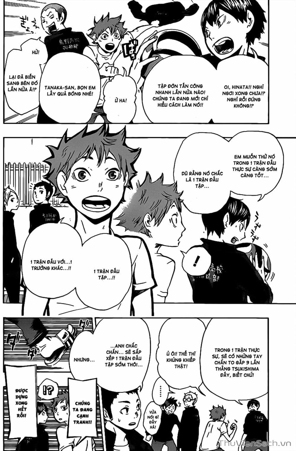 Truyện Tranh Vua Bóng Chuyền Haikyuu trang 6