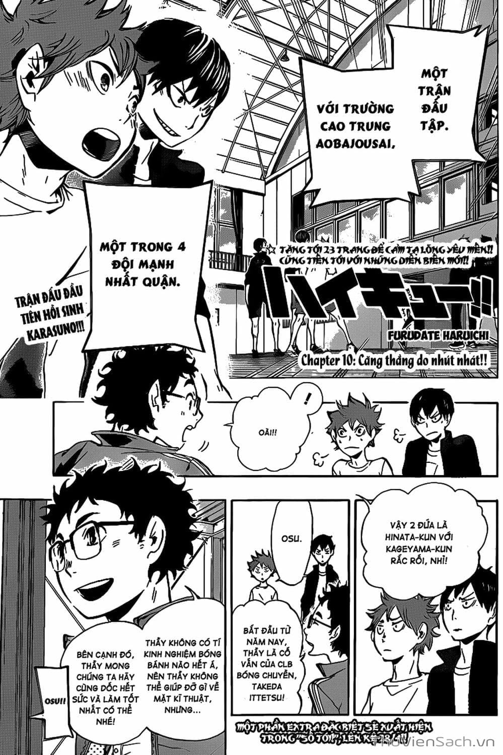 Truyện Tranh Vua Bóng Chuyền Haikyuu trang 6