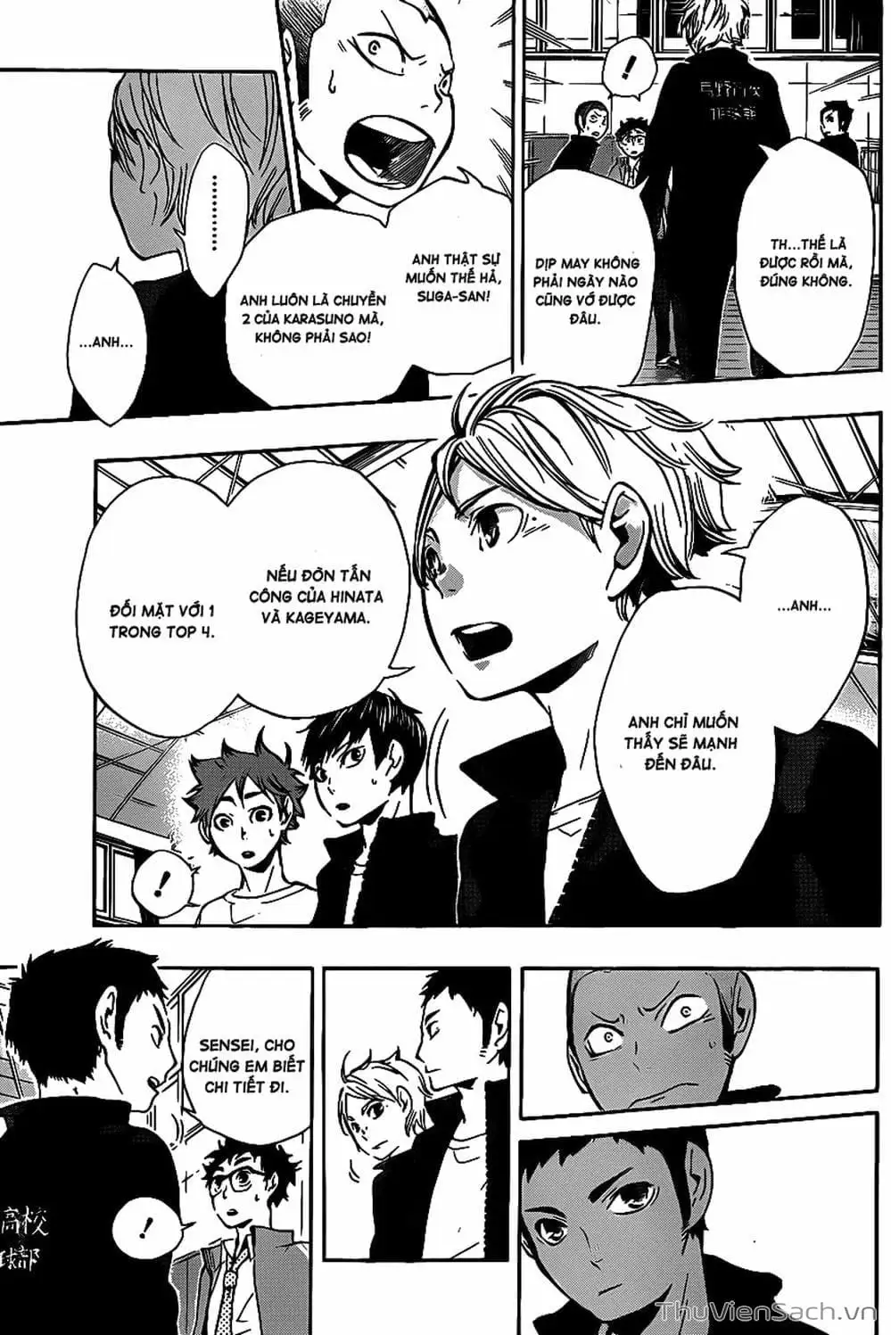 Truyện Tranh Vua Bóng Chuyền Haikyuu trang 6