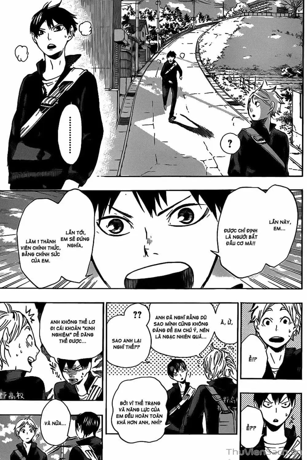 Truyện Tranh Vua Bóng Chuyền Haikyuu trang 6
