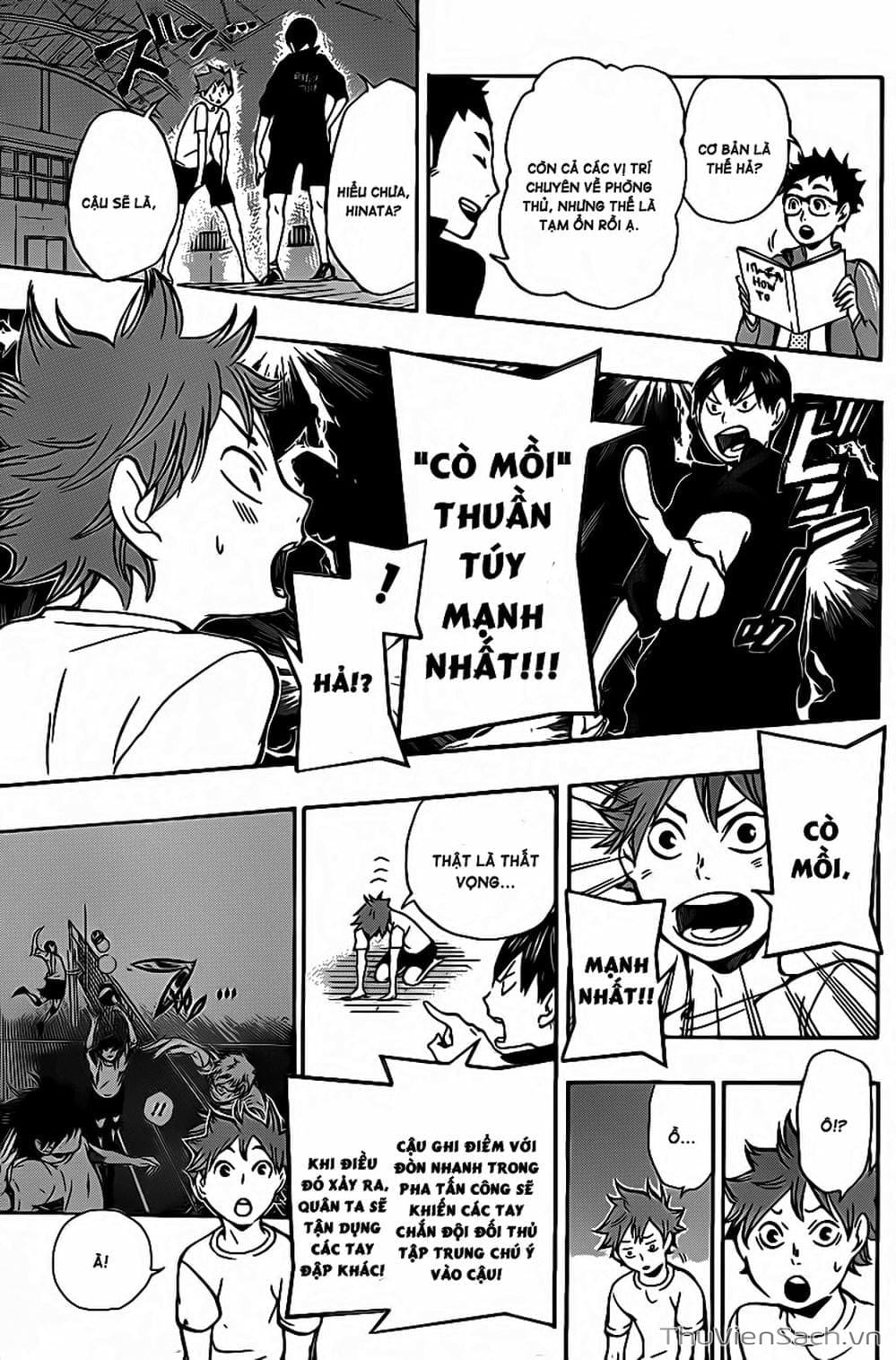 Truyện Tranh Vua Bóng Chuyền Haikyuu trang 6