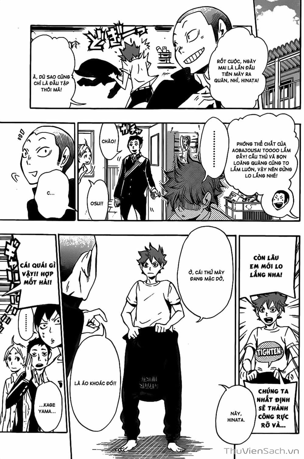 Truyện Tranh Vua Bóng Chuyền Haikyuu trang 6