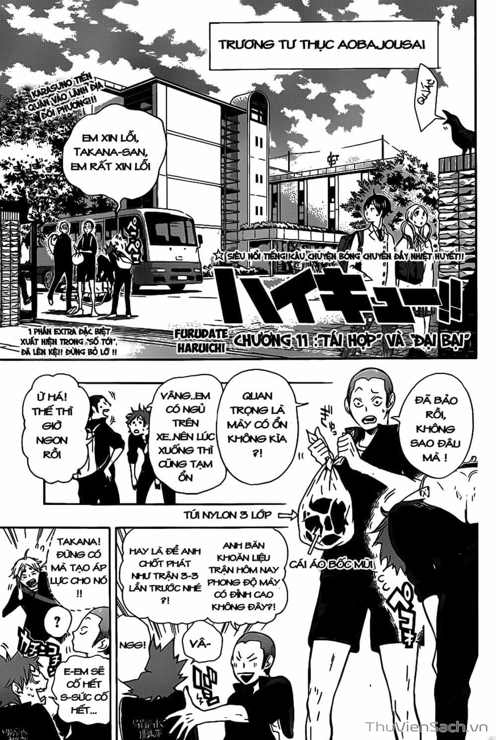 Truyện Tranh Vua Bóng Chuyền Haikyuu trang 6