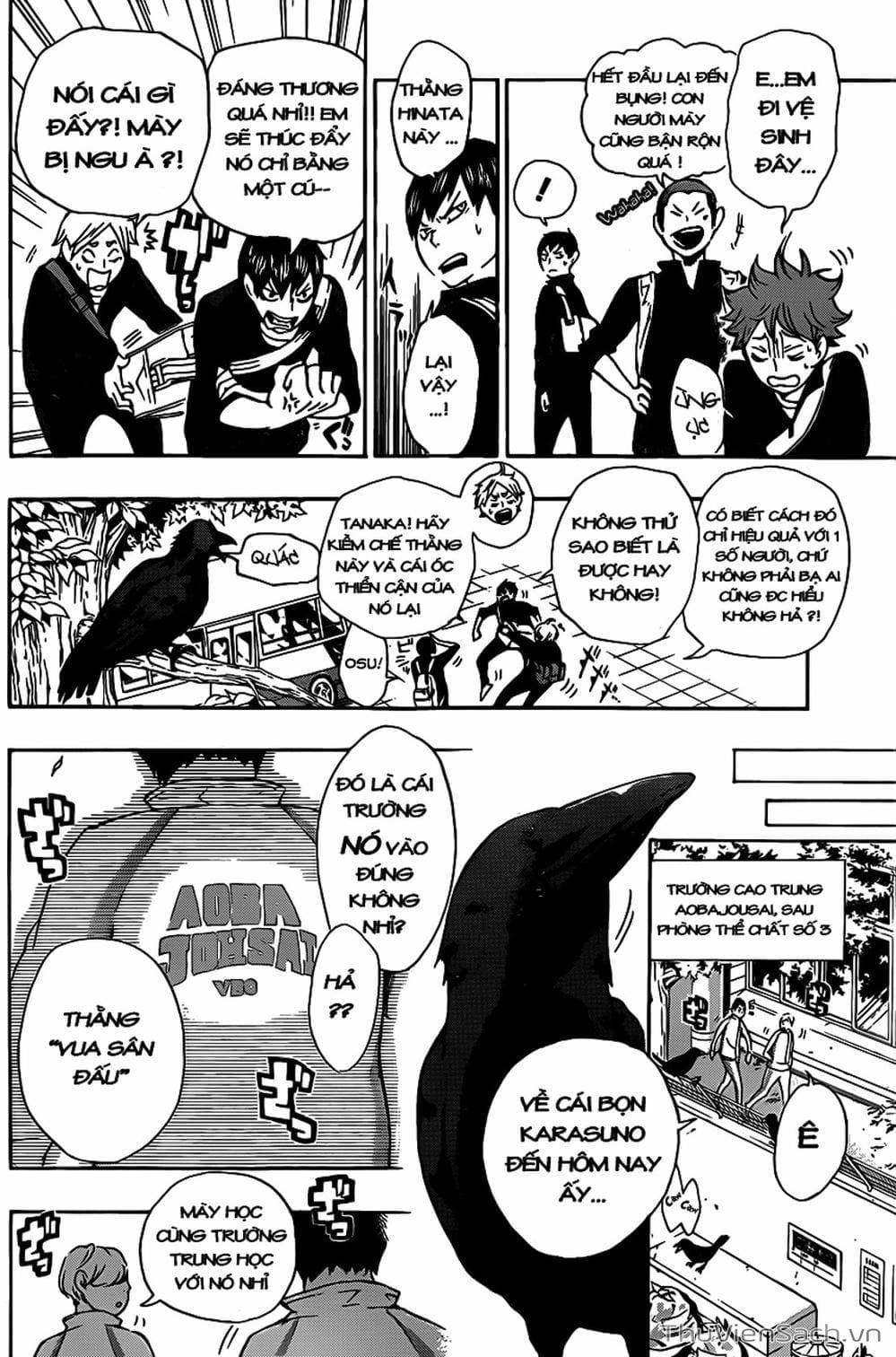 Truyện Tranh Vua Bóng Chuyền Haikyuu trang 6