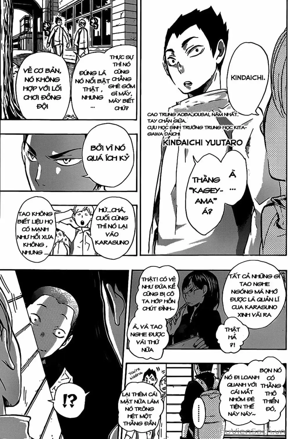Truyện Tranh Vua Bóng Chuyền Haikyuu trang 6