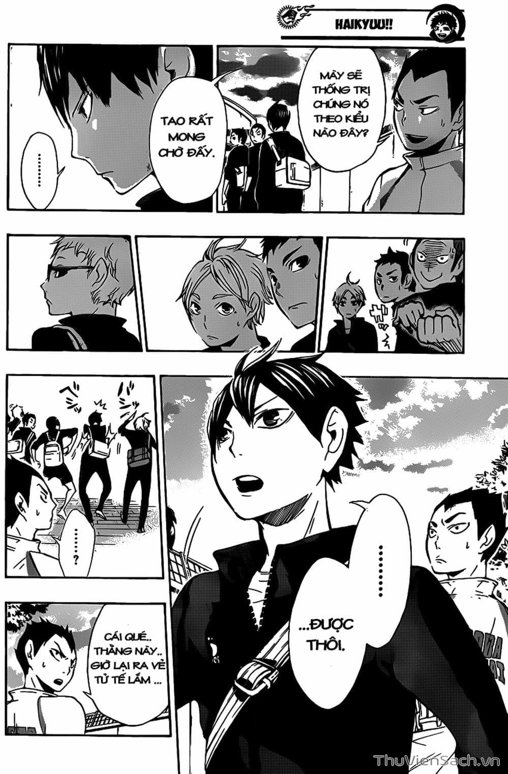 Truyện Tranh Vua Bóng Chuyền Haikyuu trang 6