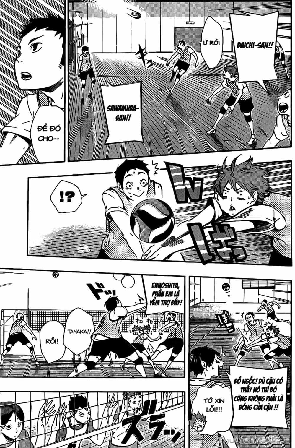 Truyện Tranh Vua Bóng Chuyền Haikyuu trang 6
