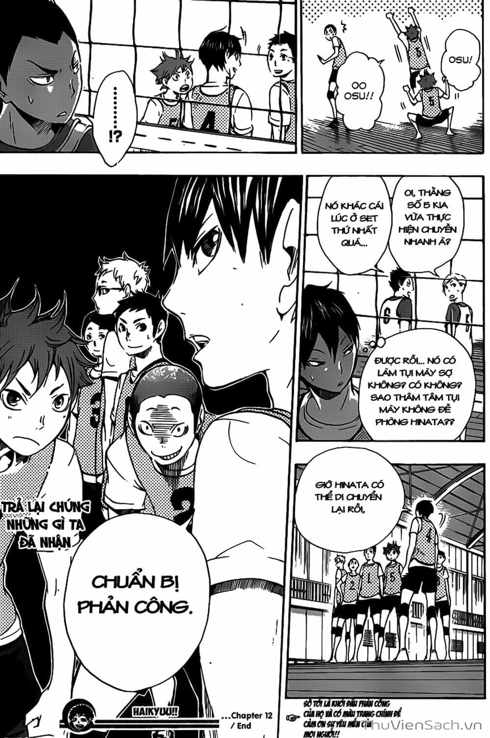 Truyện Tranh Vua Bóng Chuyền Haikyuu trang 6