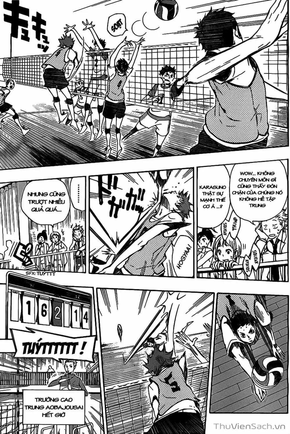 Truyện Tranh Vua Bóng Chuyền Haikyuu trang 6
