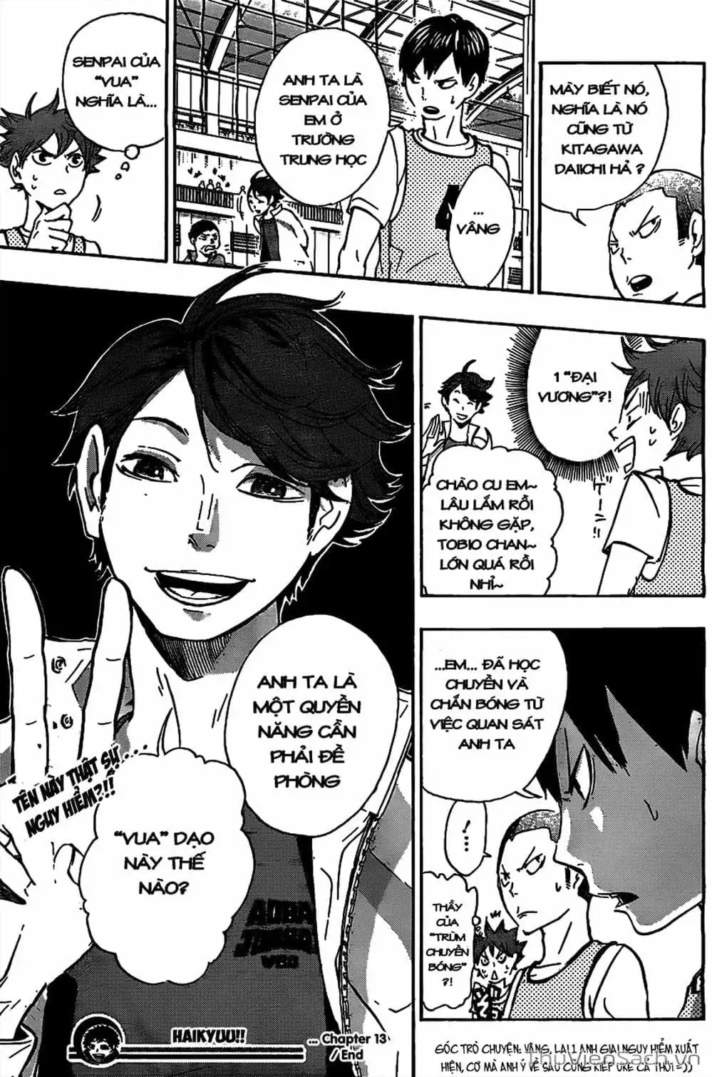 Truyện Tranh Vua Bóng Chuyền Haikyuu trang 6