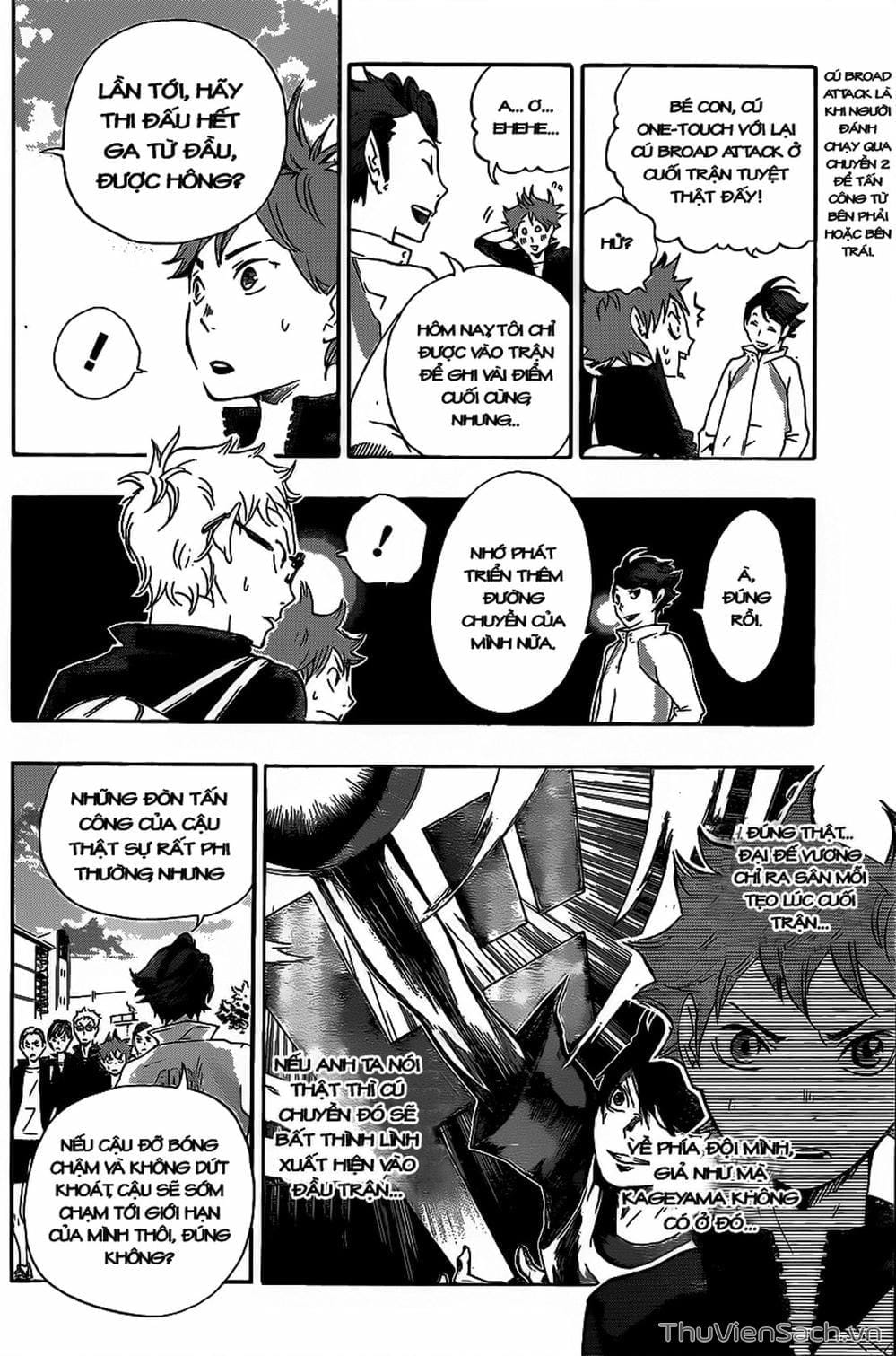 Truyện Tranh Vua Bóng Chuyền Haikyuu trang 6