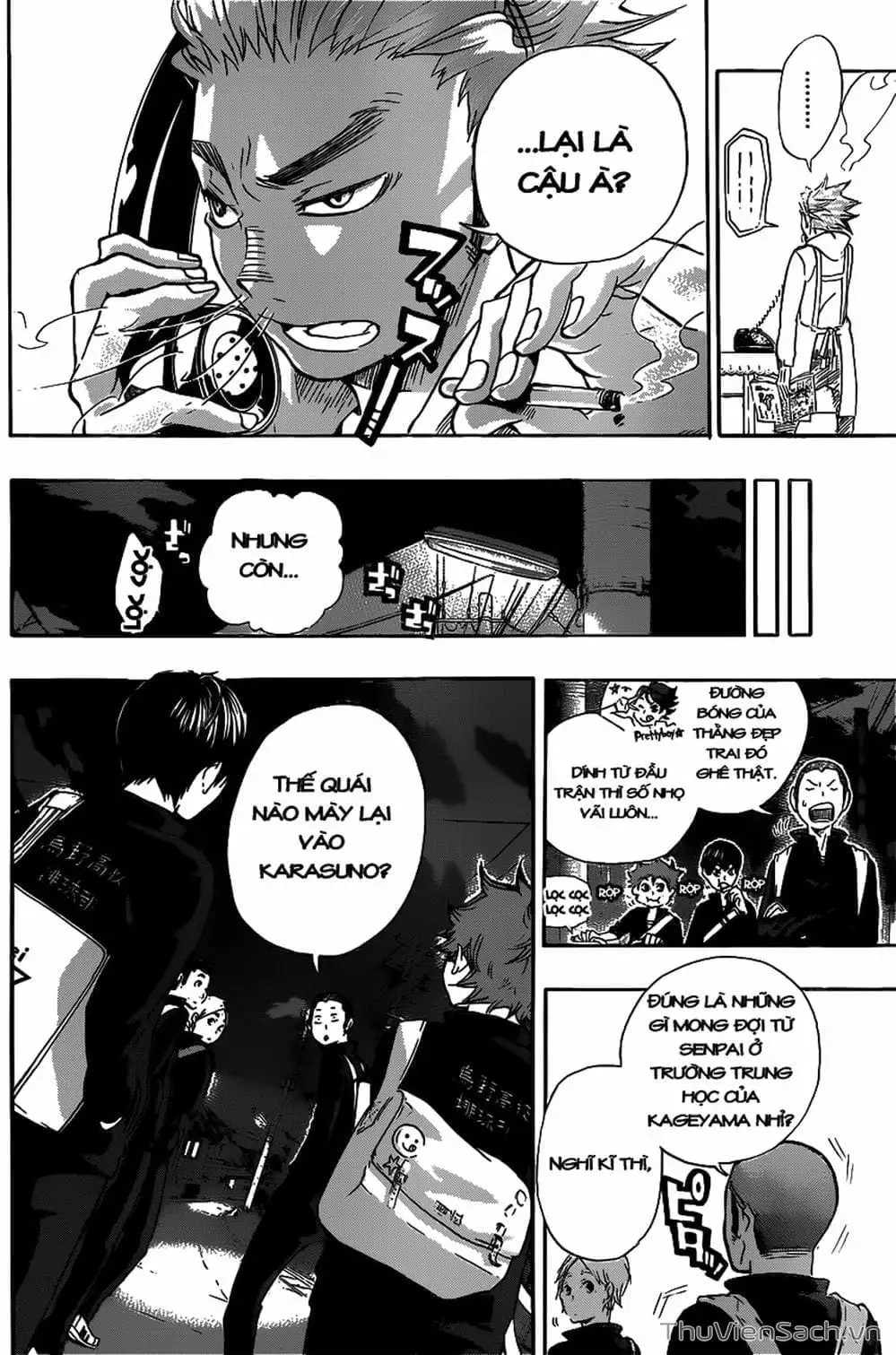 Truyện Tranh Vua Bóng Chuyền Haikyuu trang 6