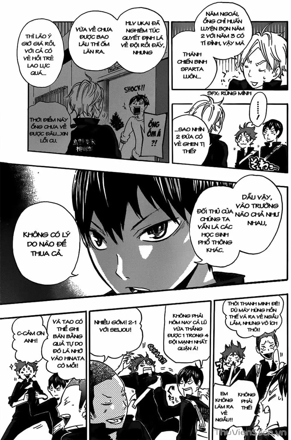 Truyện Tranh Vua Bóng Chuyền Haikyuu trang 6