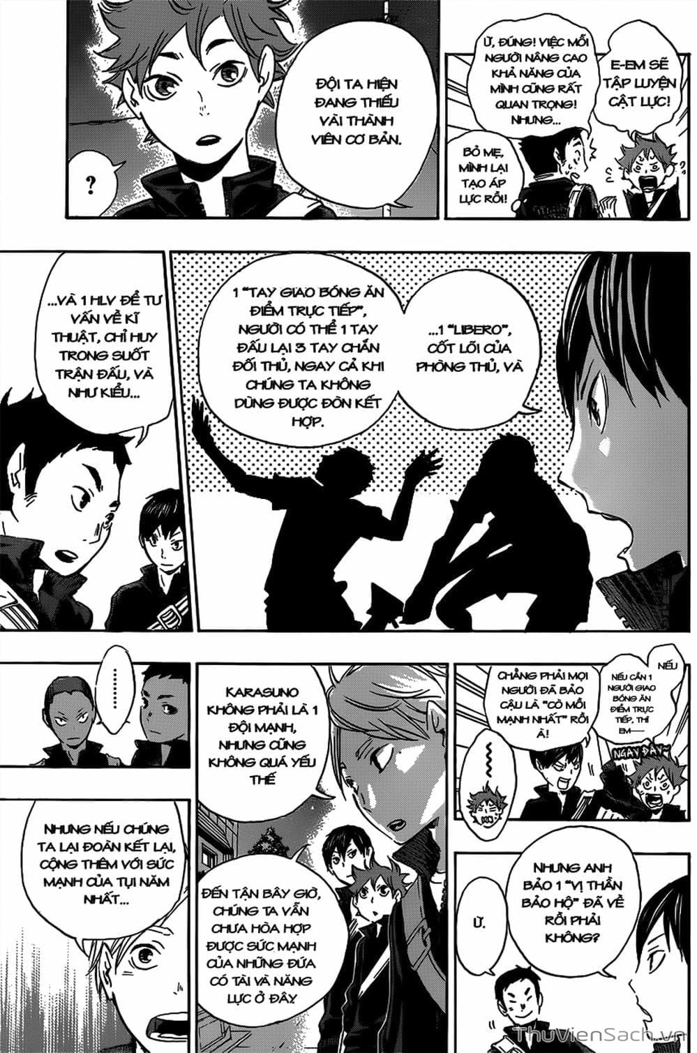 Truyện Tranh Vua Bóng Chuyền Haikyuu trang 6