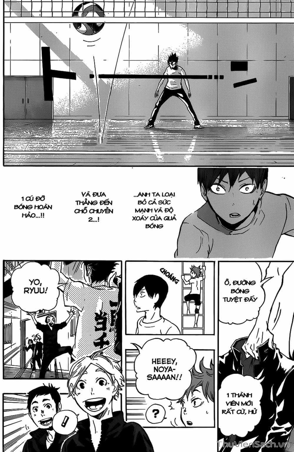 Truyện Tranh Vua Bóng Chuyền Haikyuu trang 6