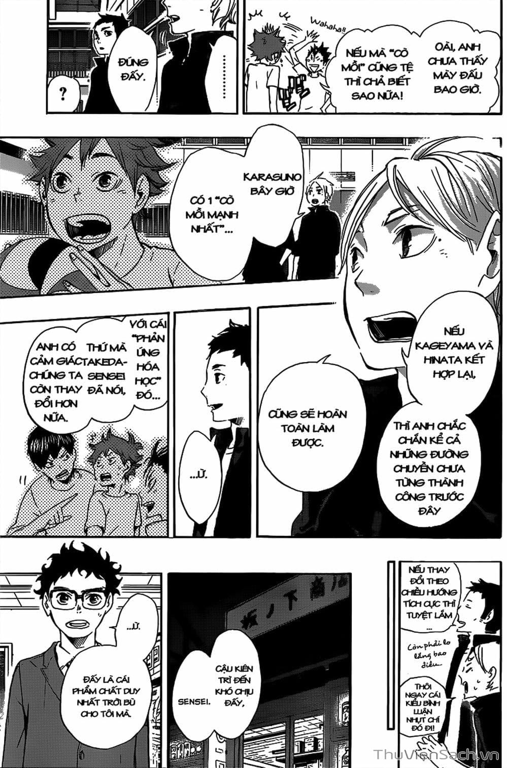 Truyện Tranh Vua Bóng Chuyền Haikyuu trang 6