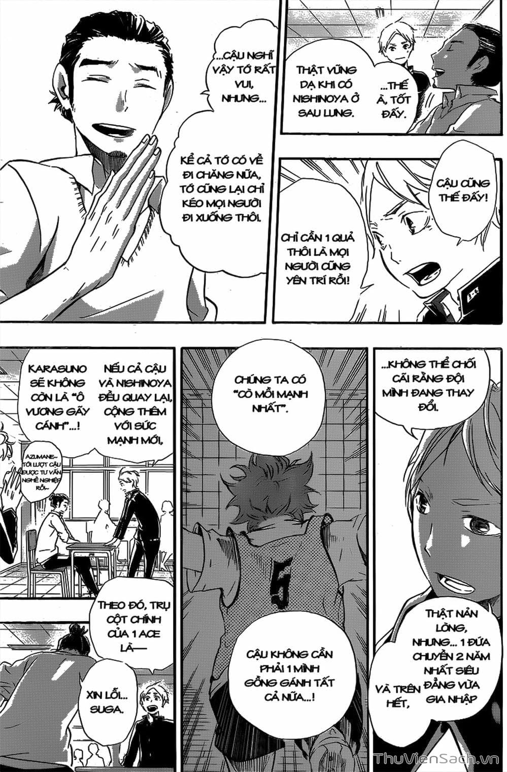 Truyện Tranh Vua Bóng Chuyền Haikyuu trang 6