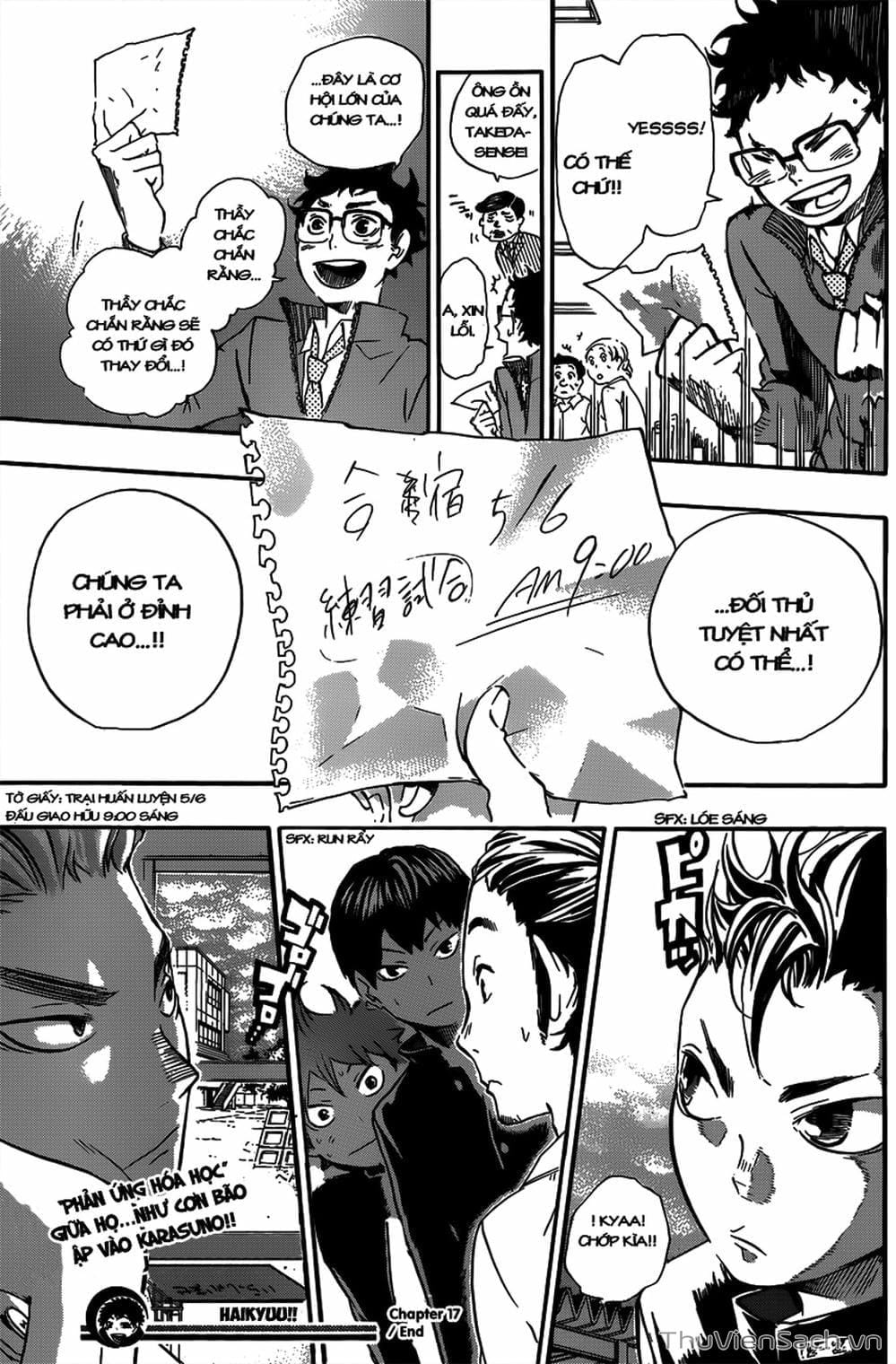 Truyện Tranh Vua Bóng Chuyền Haikyuu trang 6