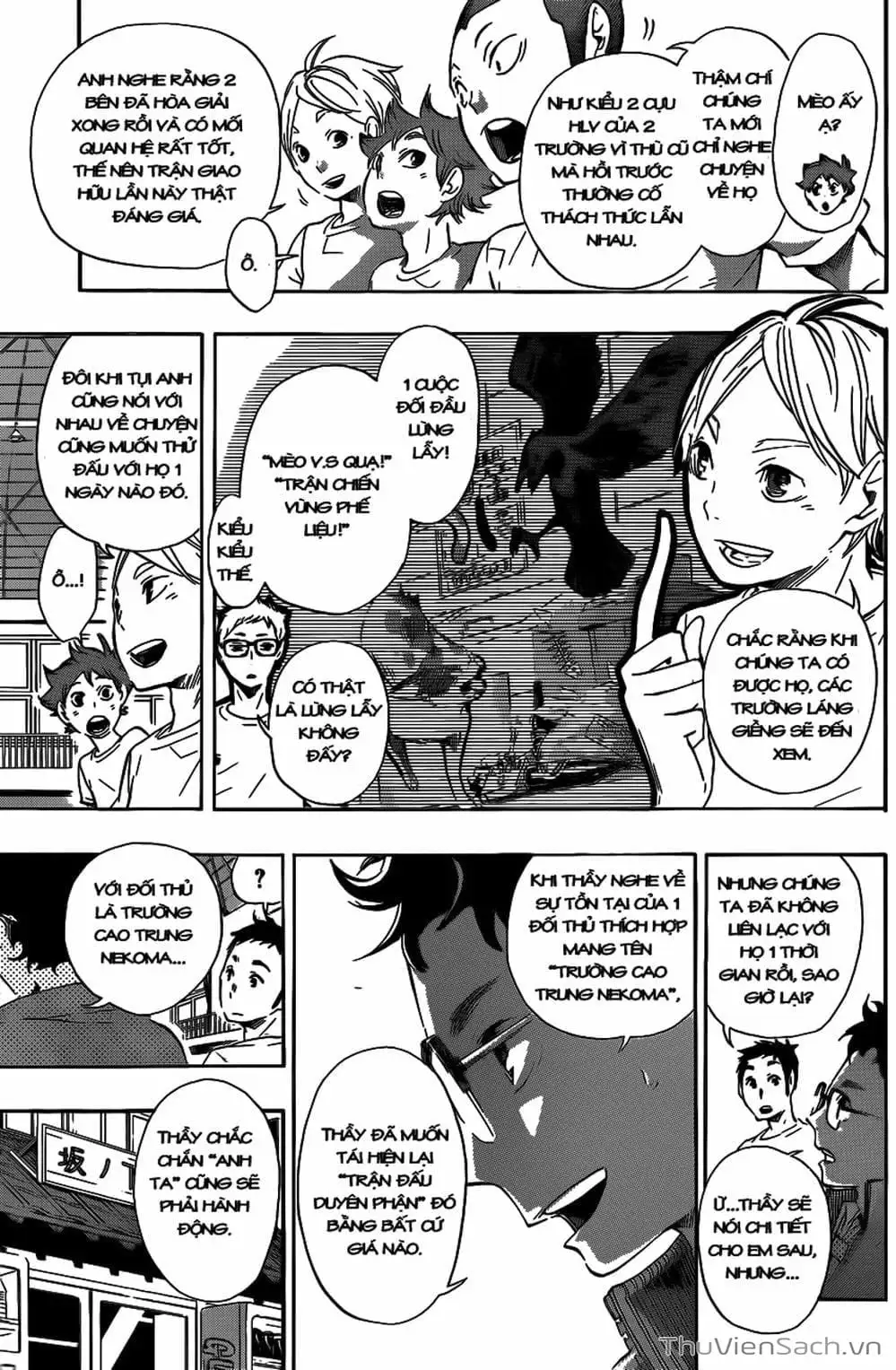 Truyện Tranh Vua Bóng Chuyền Haikyuu trang 6