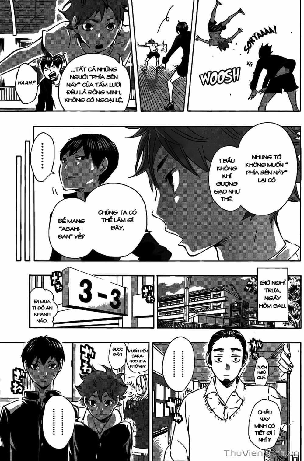 Truyện Tranh Vua Bóng Chuyền Haikyuu trang 6