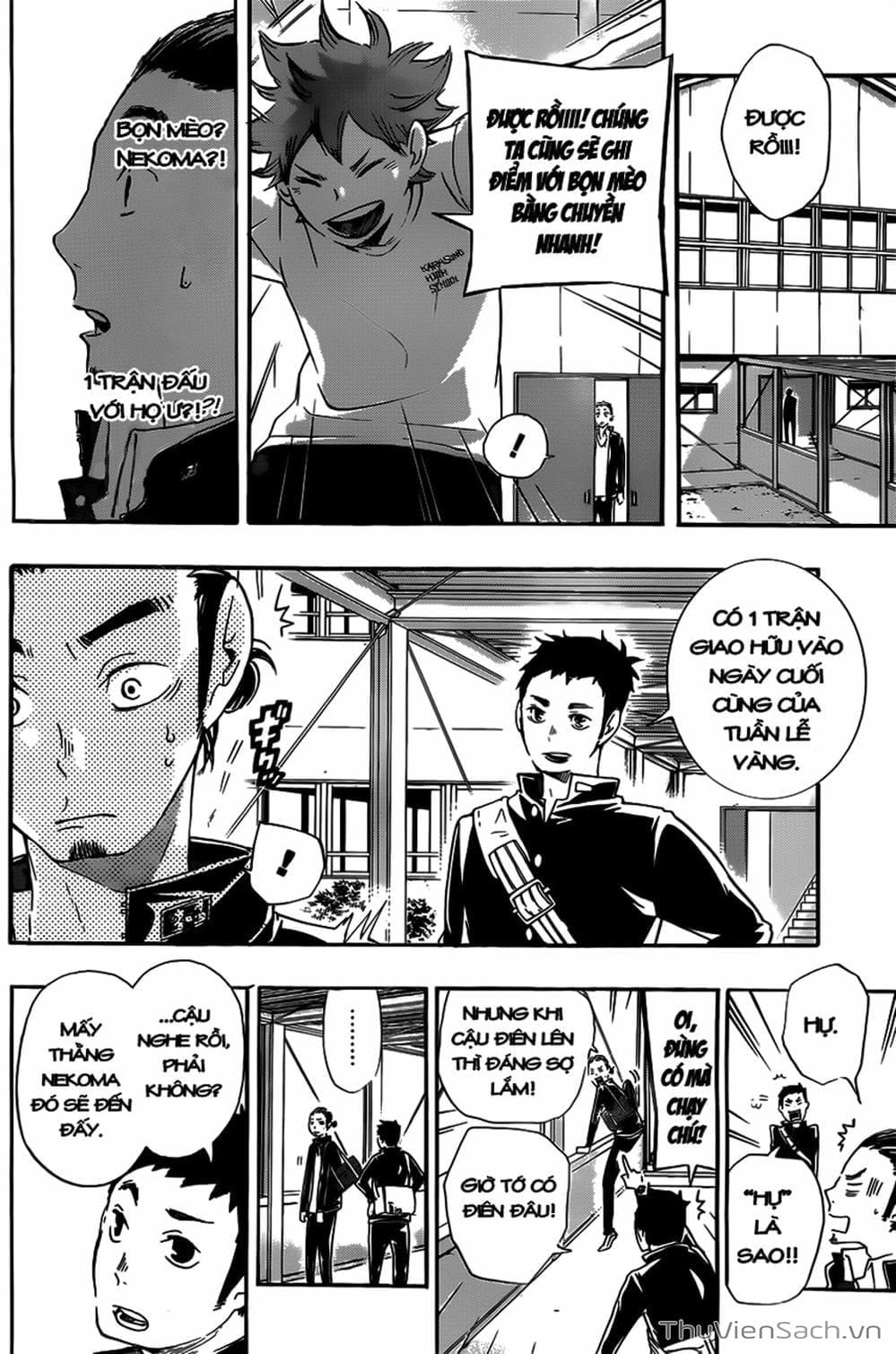 Truyện Tranh Vua Bóng Chuyền Haikyuu trang 6