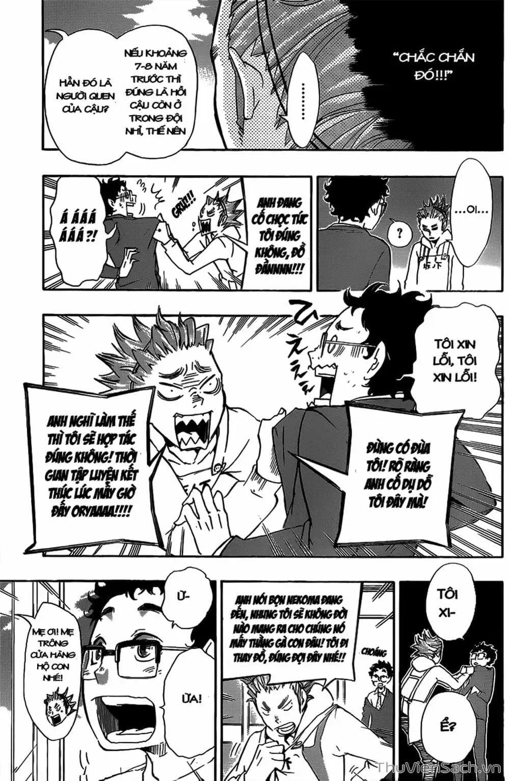 Truyện Tranh Vua Bóng Chuyền Haikyuu trang 6