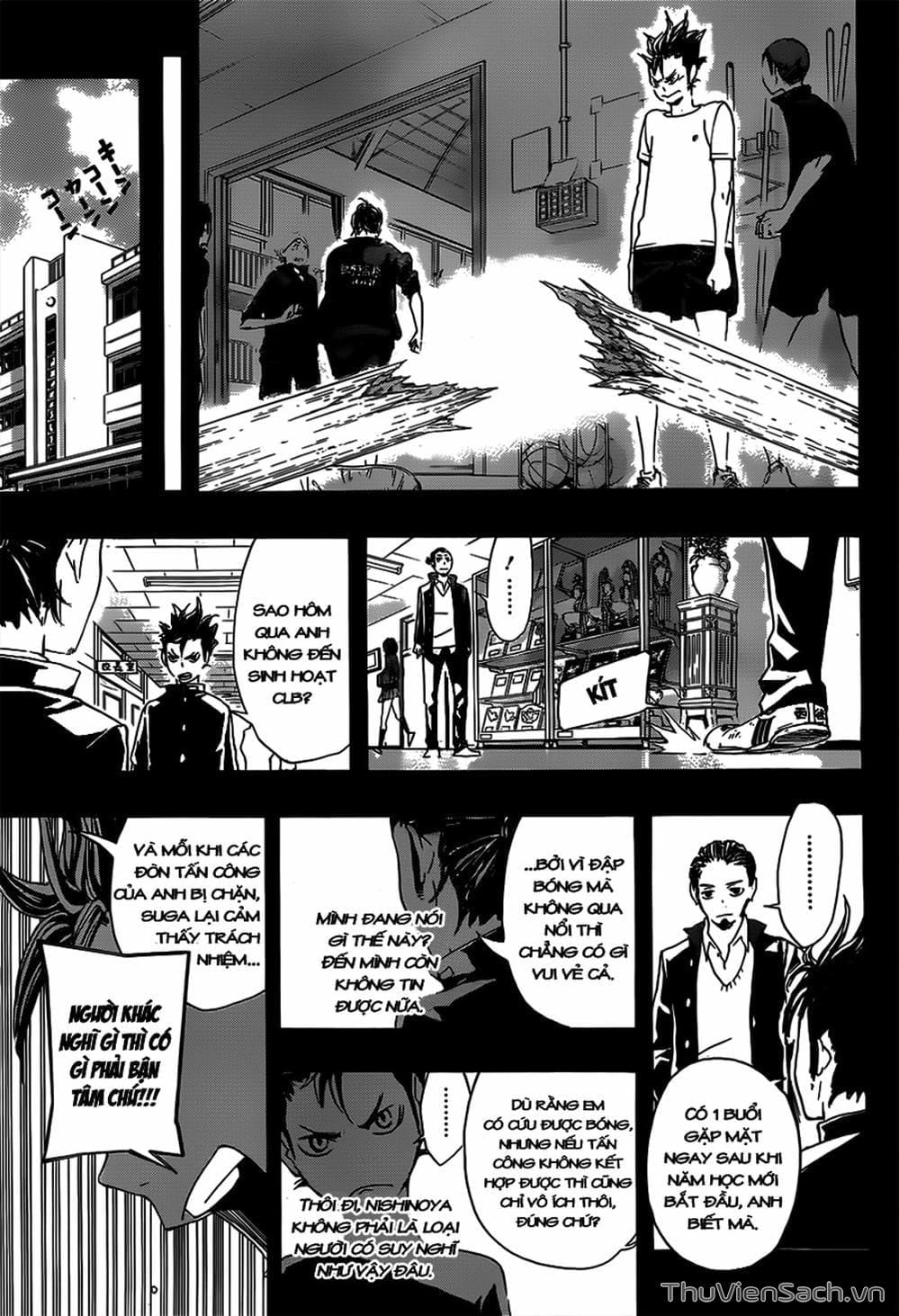 Truyện Tranh Vua Bóng Chuyền Haikyuu trang 6