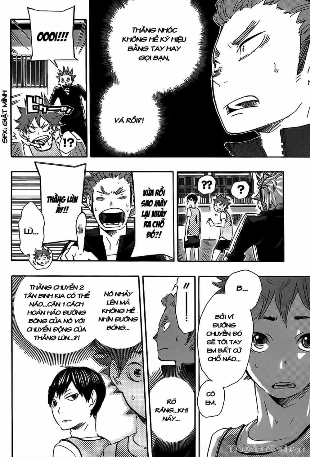 Truyện Tranh Vua Bóng Chuyền Haikyuu trang 6