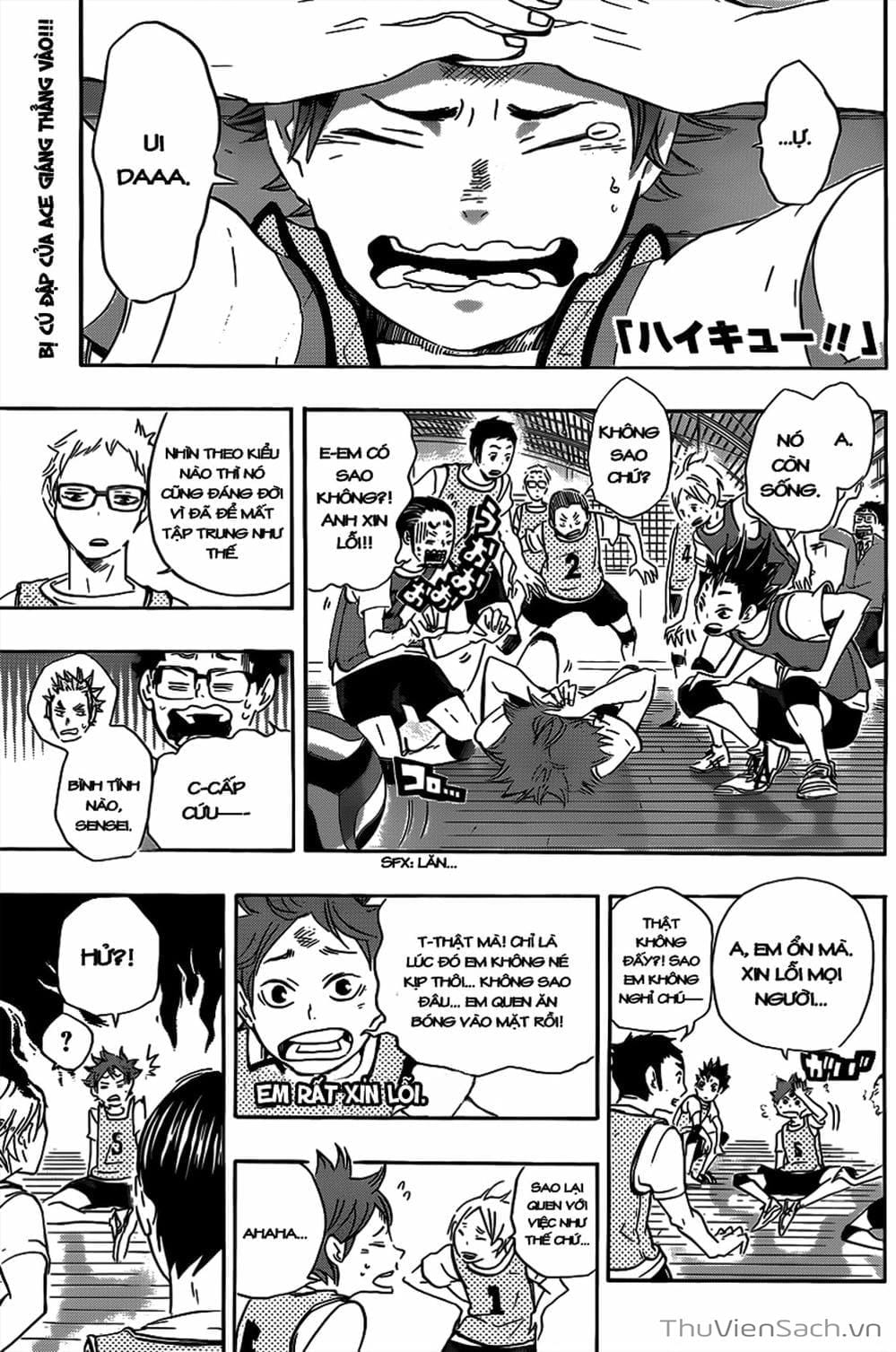 Truyện Tranh Vua Bóng Chuyền Haikyuu trang 6