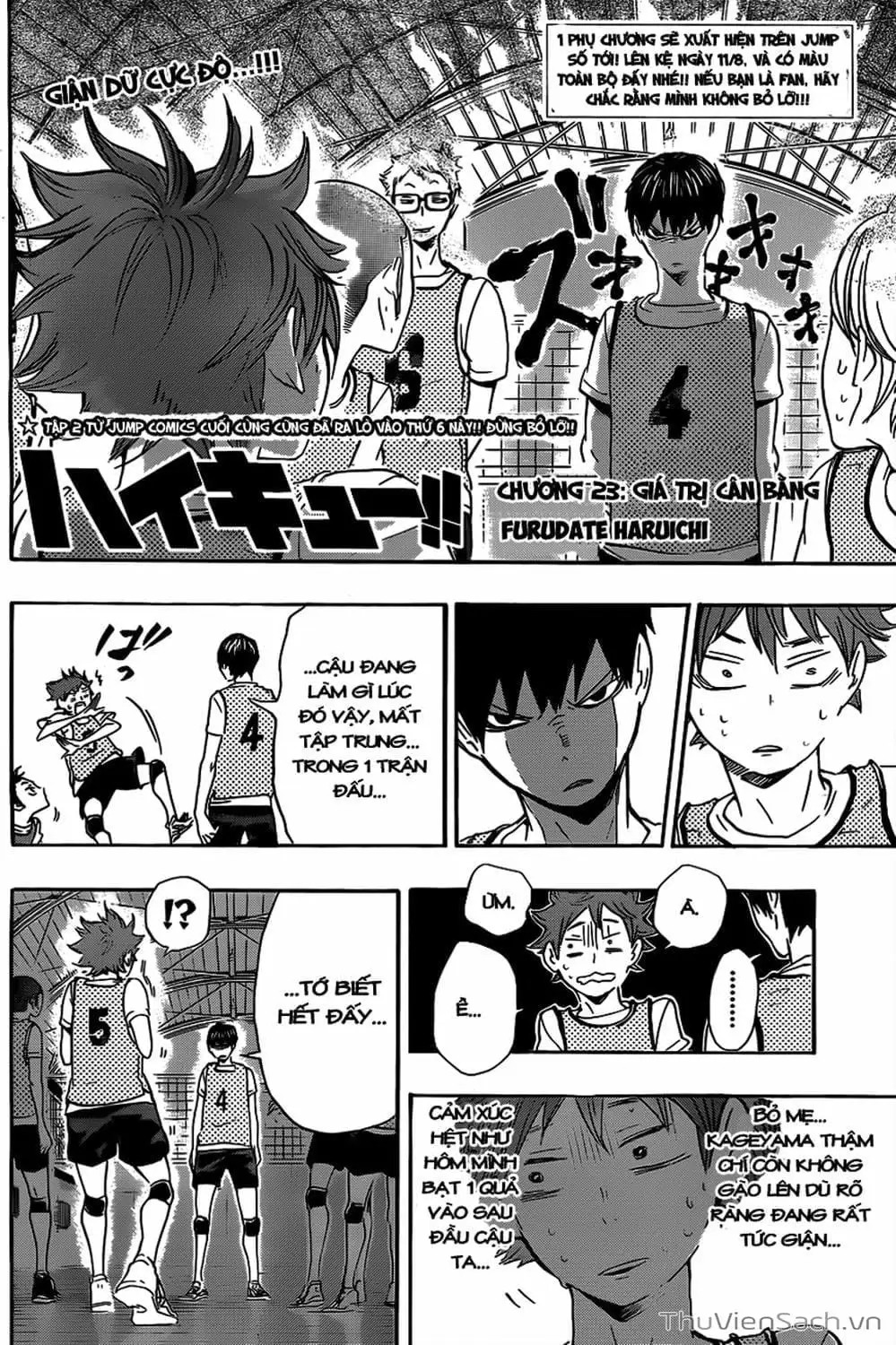 Truyện Tranh Vua Bóng Chuyền Haikyuu trang 6